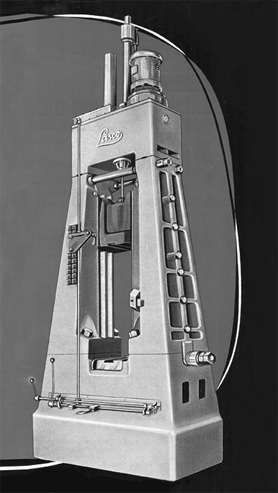 世界上第一台电液模锻锤-LASCO专利号974854 dd.1951